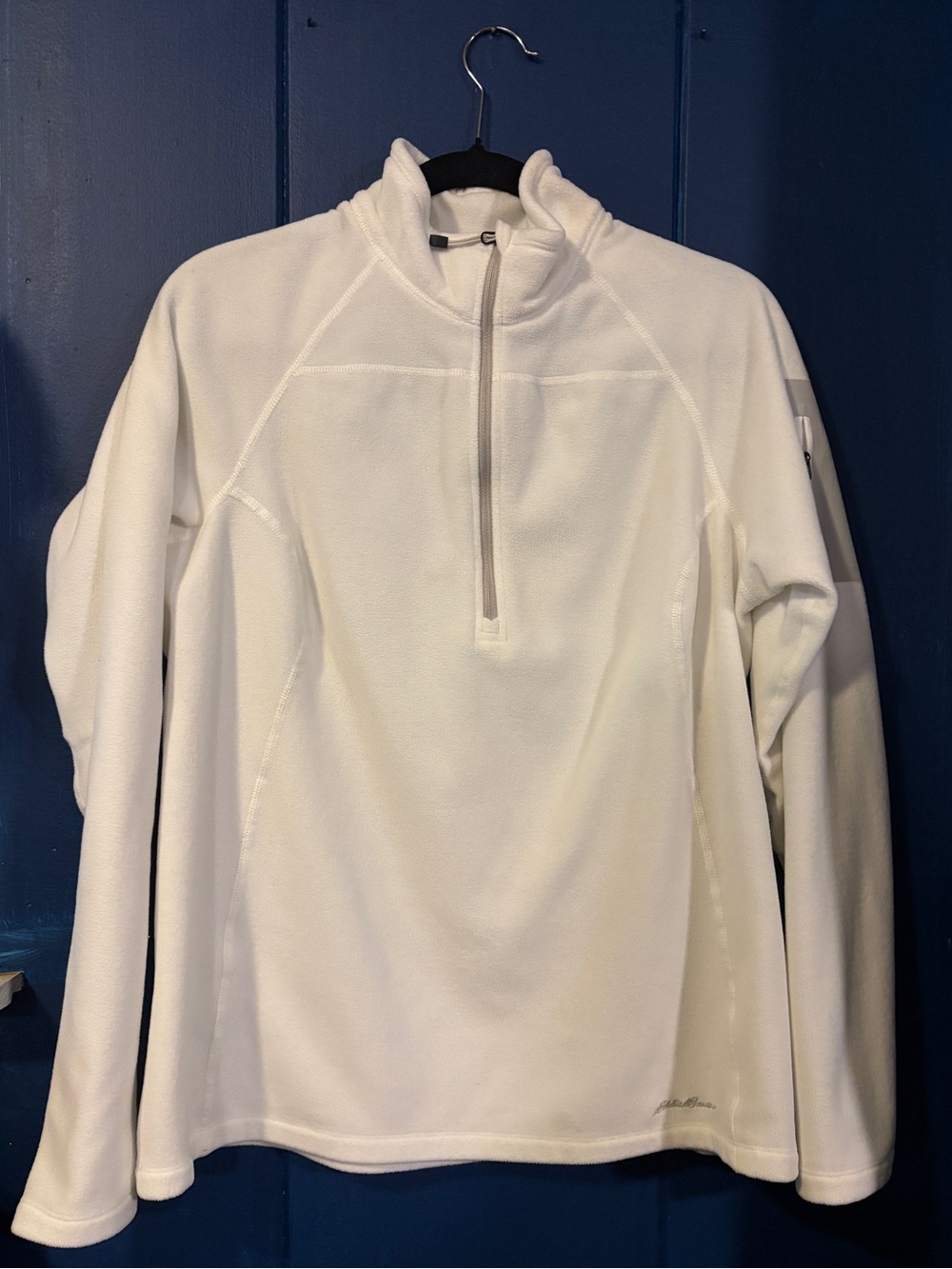 Eddie Bauer fleece quarter-zip